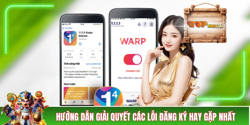Hướng dẫn giải quyết các lỗi đăng ký hay gặp nhất
