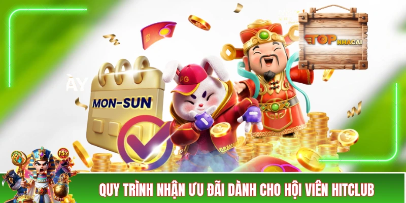 HITCLUB Khuyến Mãi - Cơ Hội Nhận Quà Hời Cho Cộng Đồng 2026 Quy trình nhận ưu đãi dành cho hội viên HITCLUB