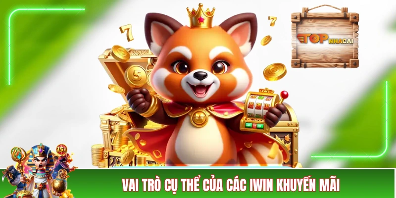 IWIN Khuyến Mãi Với 5+ Chương Trình Giá Trị Thiết Thực Mới Vai trò cụ thể của các IWIN khuyến mãi