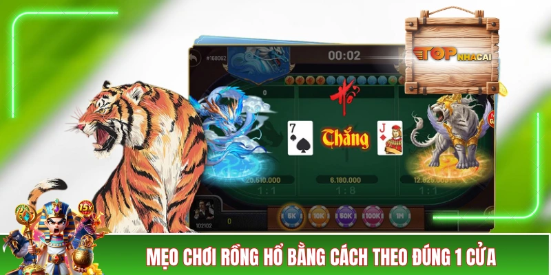 Mẹo Chơi Rồng Hổ - Bạn Muốn Chơi Hay, Hãy Tham Khảo Ngay! Mẹo chơi Rồng Hổ bằng cách theo đúng 1 cửa