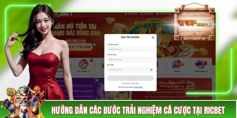 RICBET - Đánh Giá Toàn Diện Chất Lượng Trong Năm 2026 Hướng dẫn các bước trải nghiệm cá cược tại RICBET