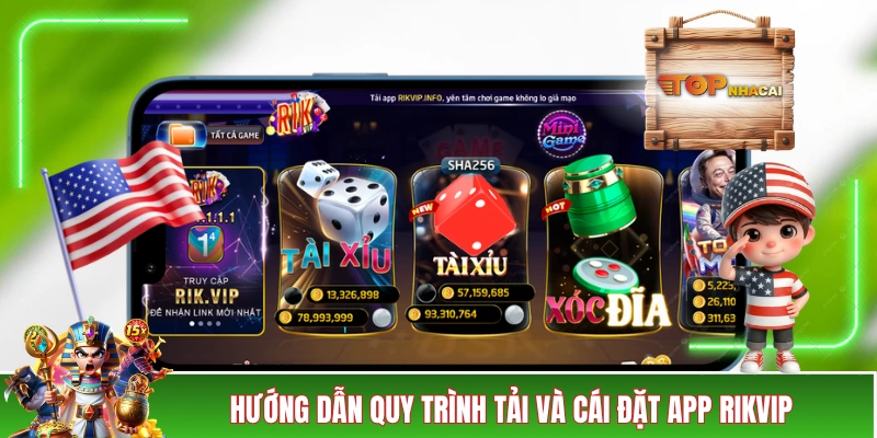 Tải App RIKVIP - Quy Trình Cài Đặt Chỉ Trong 1 Nốt Nhạc Hướng dẫn quy trình tải và cài đặt app RIKVIP