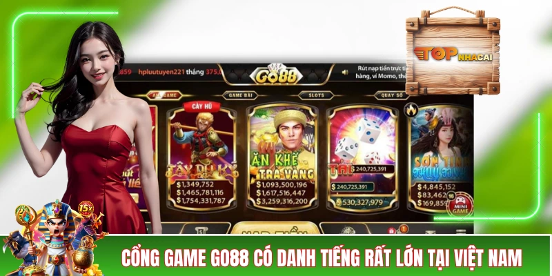 TRANG CHỦ Cổng game GO88 có danh tiếng rất lớn tại Việt Nam
