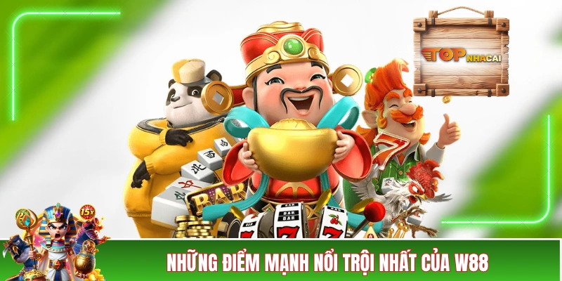 W88 - Biểu Tượng Cho Chất Lượng Của Ngành Cá Cược Châu Á Những điểm mạnh nổi trội nhất của sân chơi